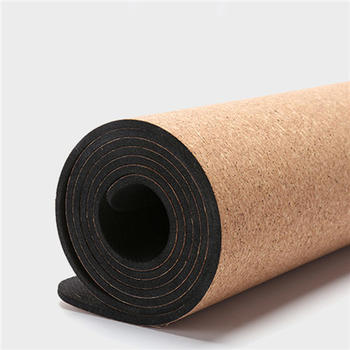 100% Cork and Natural Rubber Yoga Mat