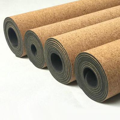 Rubber and Cork Yoga Mat